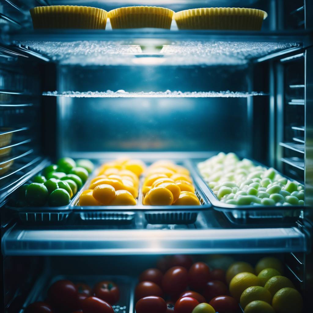 برفک فکی در یخچال